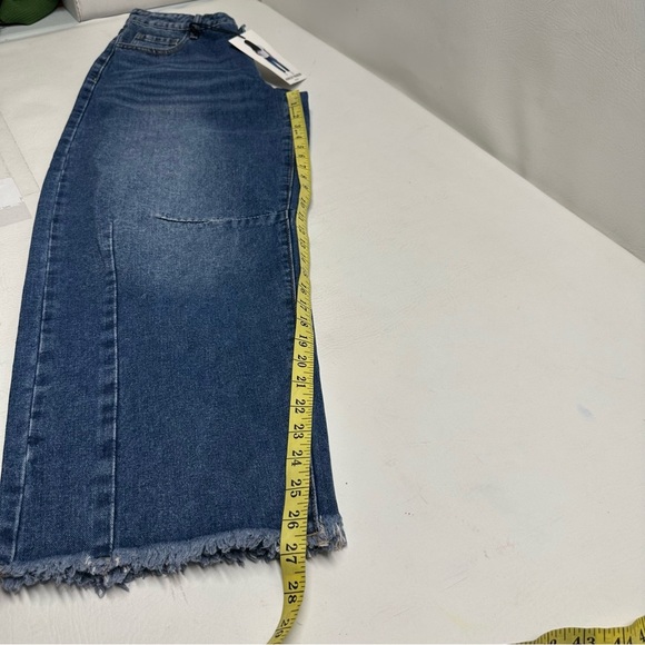 Ashley Mason barrel Women's Blue Jeans size 5/27 nwt - Picture 5 of 9